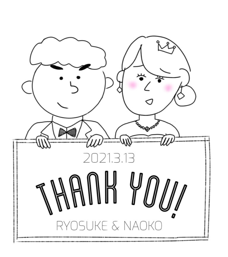 花嫁diy サンキュータグのデザイン例と初心者でも使えたアプリ